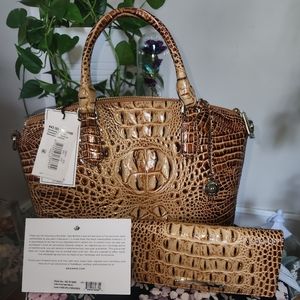 Brahmin pecan toasted medium duxbury